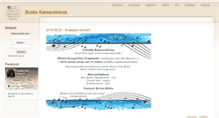 Desktop Screenshot of guidokorus.hu